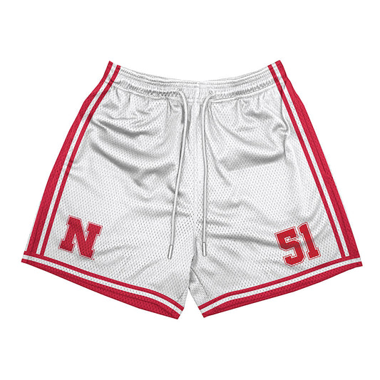 Nebraska - NCAA Football : Justin Jenkins - Shorts