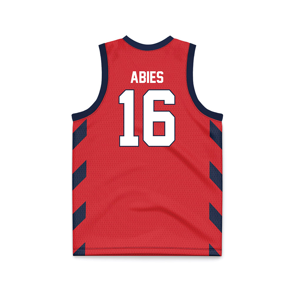 St. Johns - NCAA Women's Basketball : Daniela Abies - Red Basketball Jersey-1