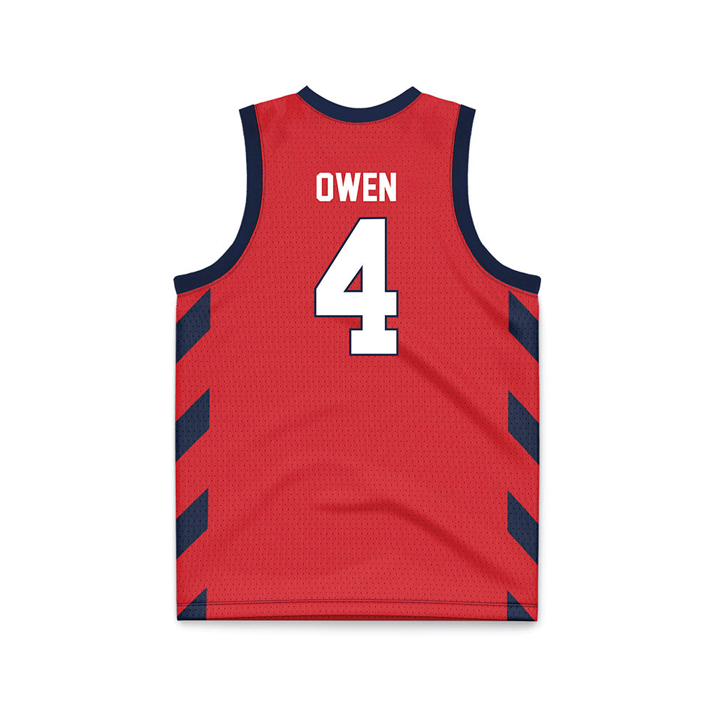 St. Johns - NCAA Women's Basketball : Skye Owen - Red Basketball Jersey