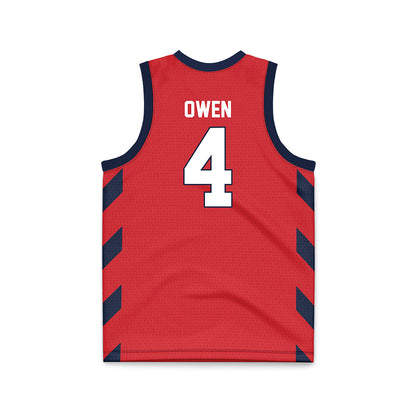 St. Johns - NCAA Women's Basketball : Skye Owen - Red Basketball Jersey