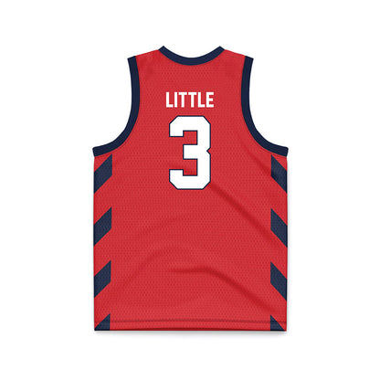 St. Johns - NCAA Women's Basketball : Ariel Little - Red Basketball Jersey-1
