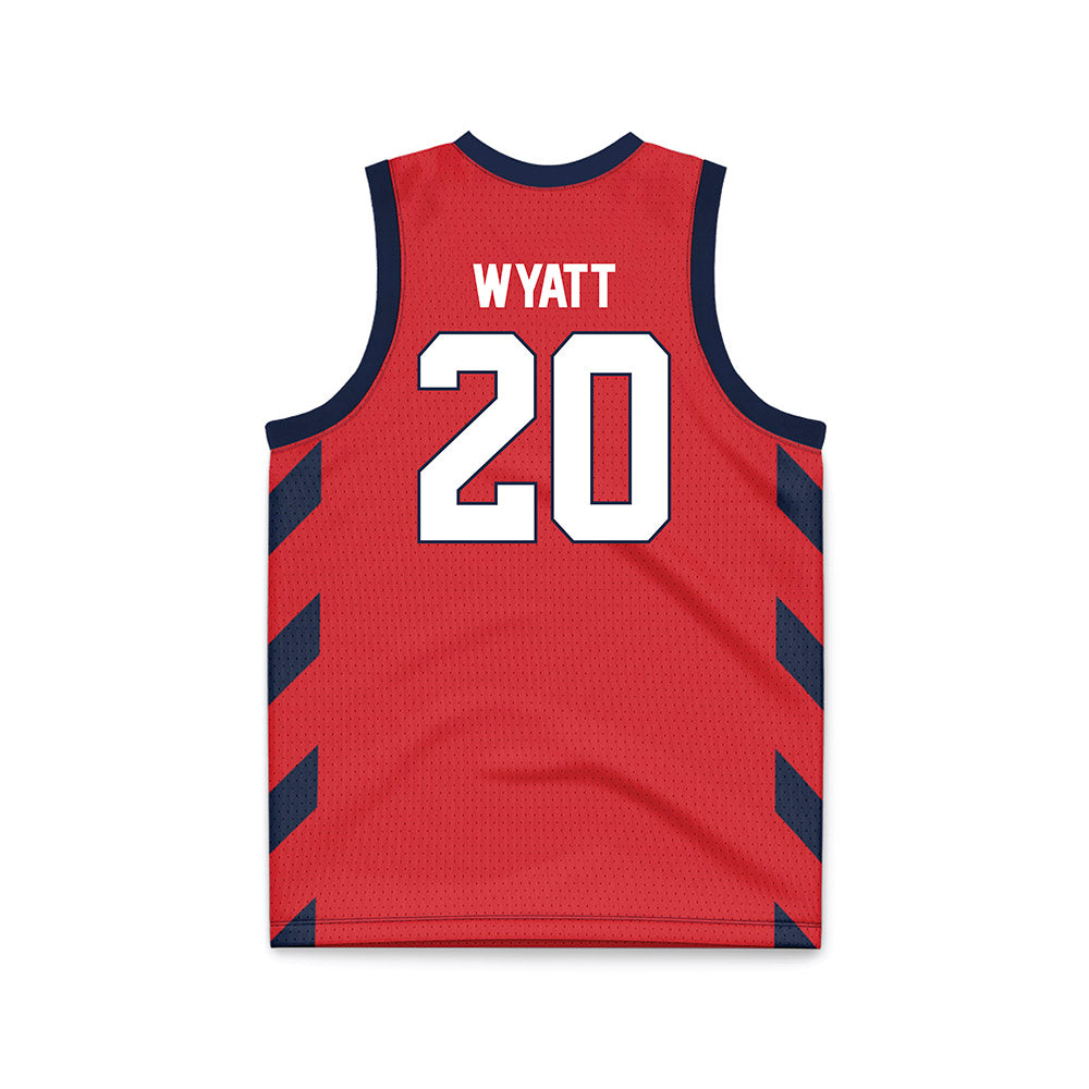 St. Johns - NCAA Women's Basketball : Sa'Mya Wyatt - Red Basketball Jersey-1