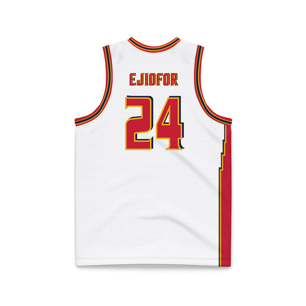 St. Johns - NCAA Men's Basketball : Zuby Ejiofor - White Basketball Jersey