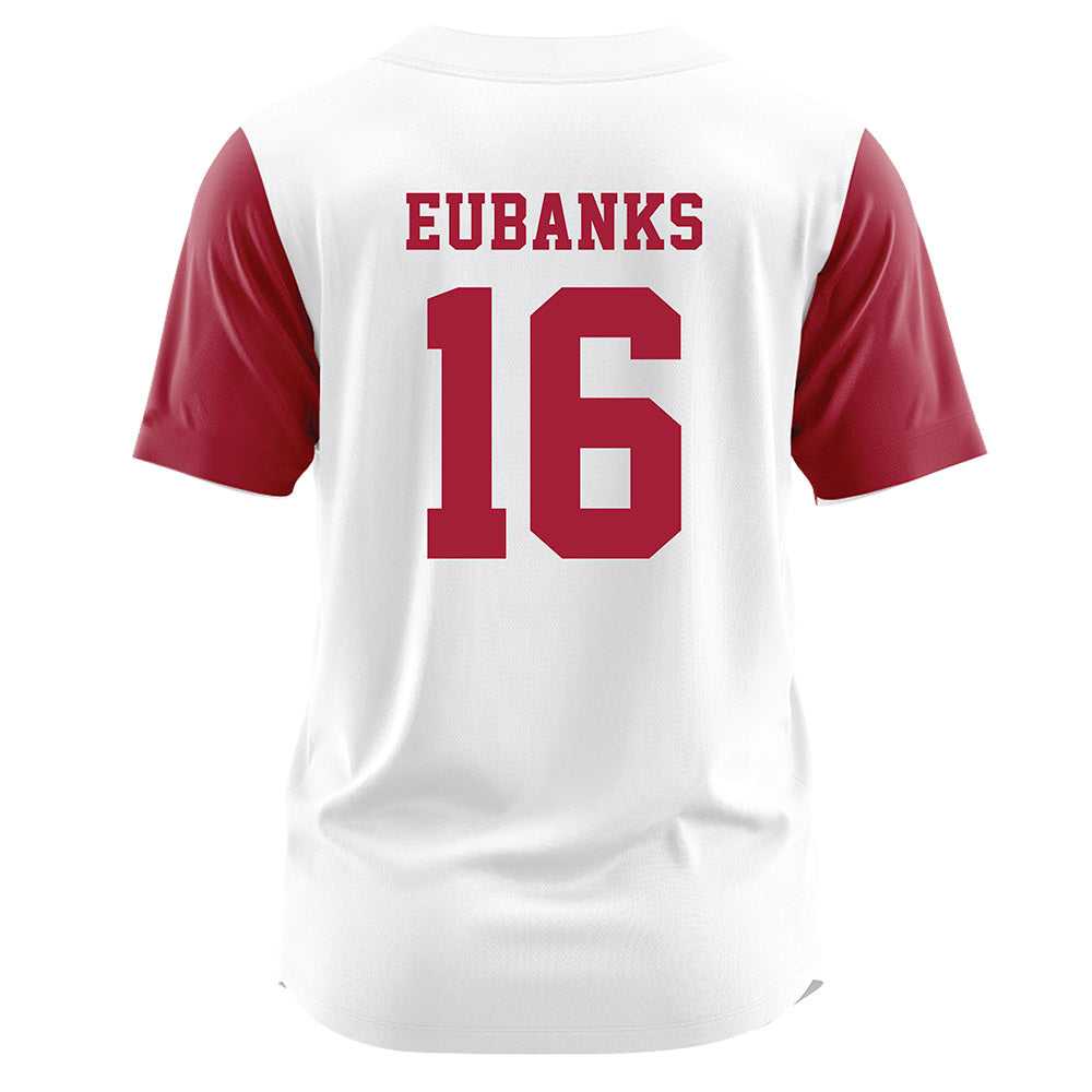 Alabama - NCAA Softball : Kellie Eubanks - White Jersey