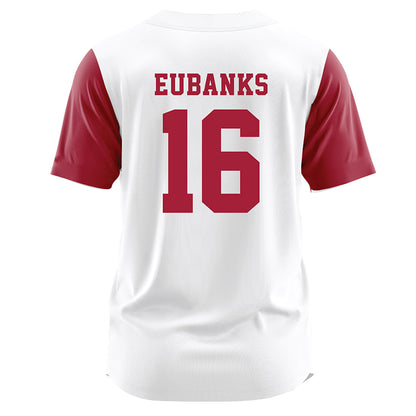 Alabama - NCAA Softball : Kellie Eubanks - White Jersey