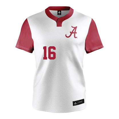 Alabama - NCAA Softball : Kellie Eubanks - White Jersey