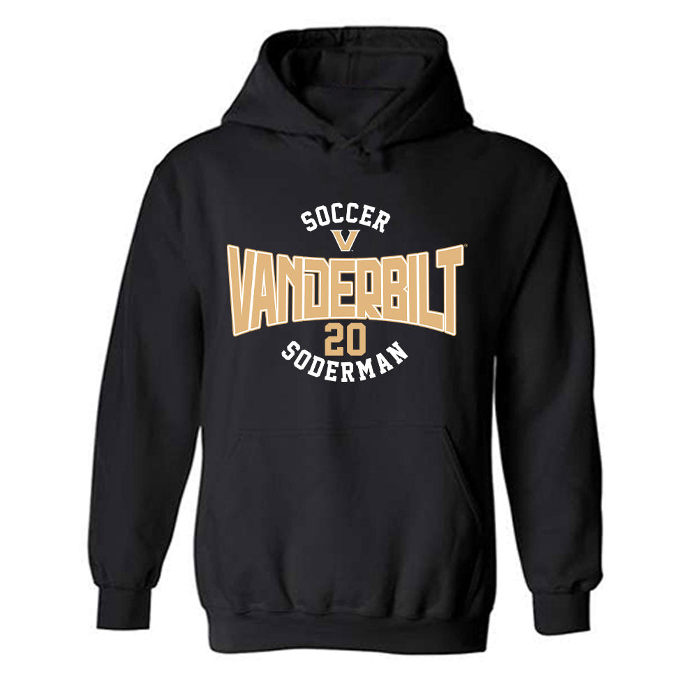 Vanderbilt - NCAA Women's Soccer : Susanna Soderman - Classic Fashion Shersey Hooded Sweatshirt-0