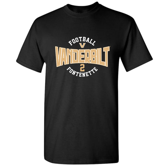 Vanderbilt - NCAA Football : Randon Fontenette - Classic Fashion Shersey T-Shirt