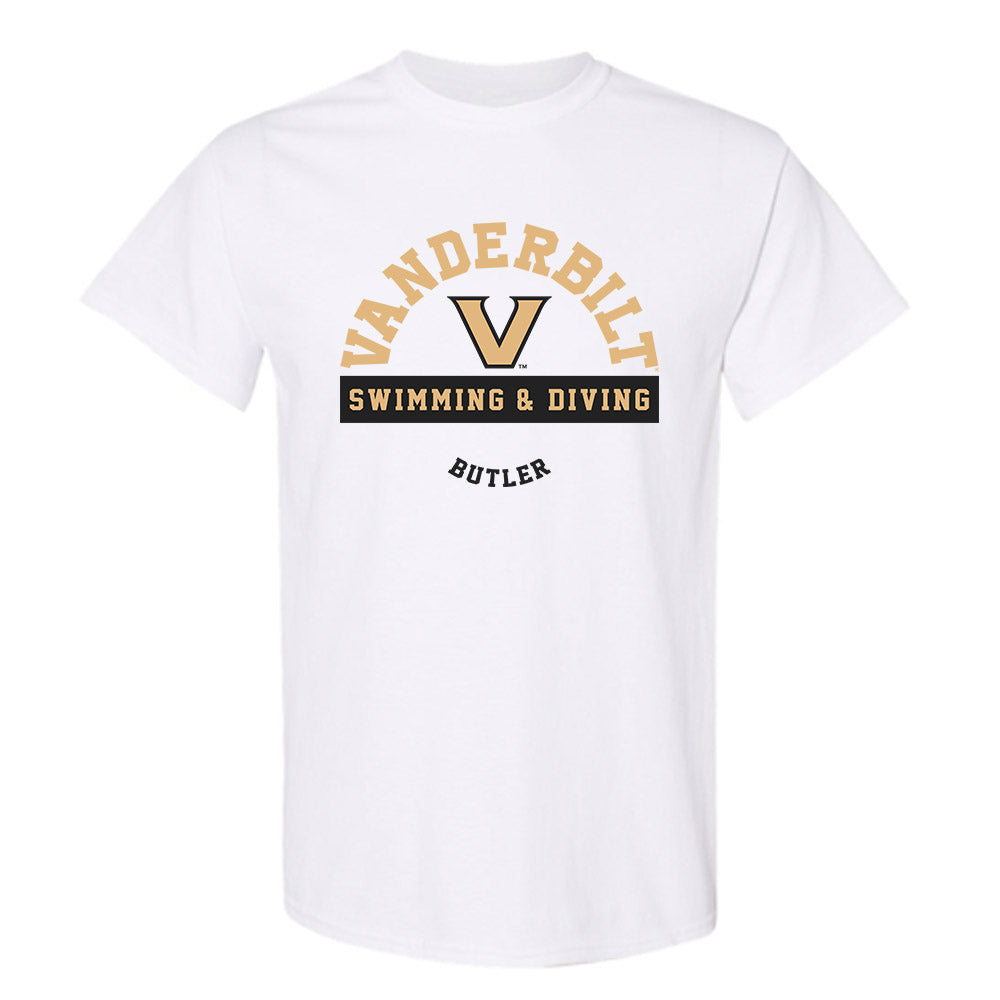 Vanderbilt - NCAA Women's Swimming & Diving : Ellie Butler - Classic Fashion Shersey T-Shirt-0