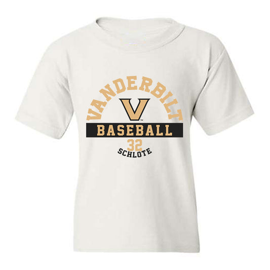 Vanderbilt - NCAA Baseball : Nate Schlote - Classic Fashion Shersey Youth T-Shirt-0