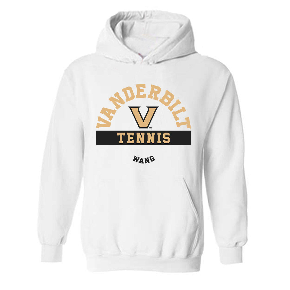 Vanderbilt - NCAA Men's Tennis : Paul Wang - Classic Fashion Shersey Hooded Sweatshirt