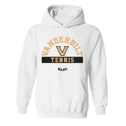 Vanderbilt - NCAA Men's Tennis : Paul Wang - Classic Fashion Shersey Hooded Sweatshirt