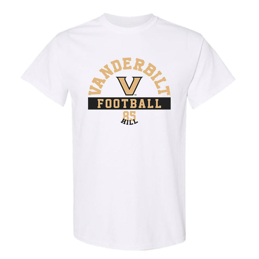 Vanderbilt - NCAA Football : Lebron Hill - Classic Fashion Shersey T-Shirt-0