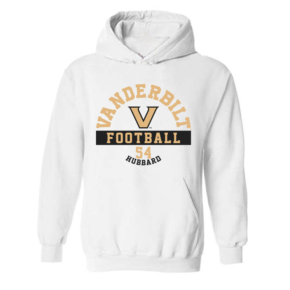 Vanderbilt - NCAA Football : Steven Hubbard - Classic Fashion Shersey Hooded Sweatshirt