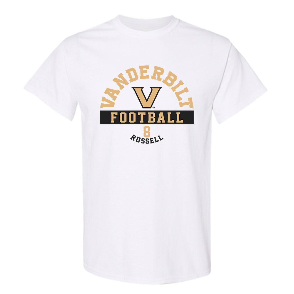 Vanderbilt - NCAA Football : Tyson Russell - Classic Fashion Shersey T-Shirt