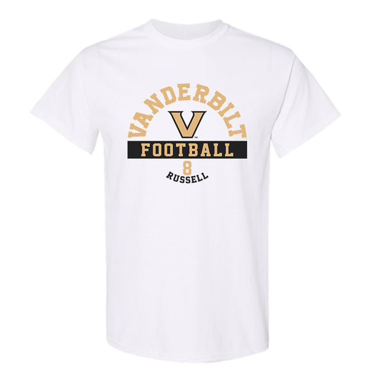 Vanderbilt - NCAA Football : Tyson Russell - Classic Fashion Shersey T-Shirt