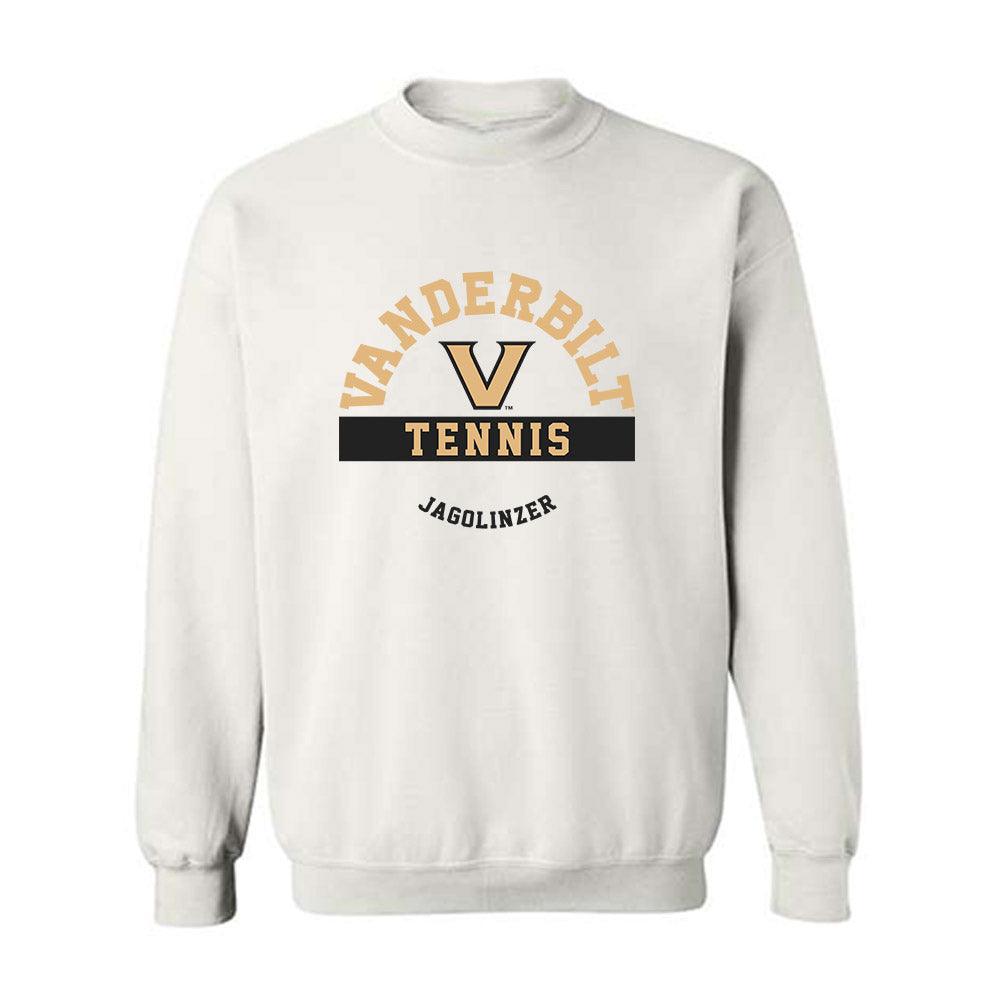 Vanderbilt - NCAA Women's Tennis : Jayden Jagolinzer - Classic Fashion Shersey Crewneck Sweatshirt