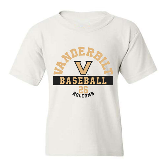 Vanderbilt - NCAA Baseball : Braden Holcomb - Classic Fashion Shersey Youth T-Shirt