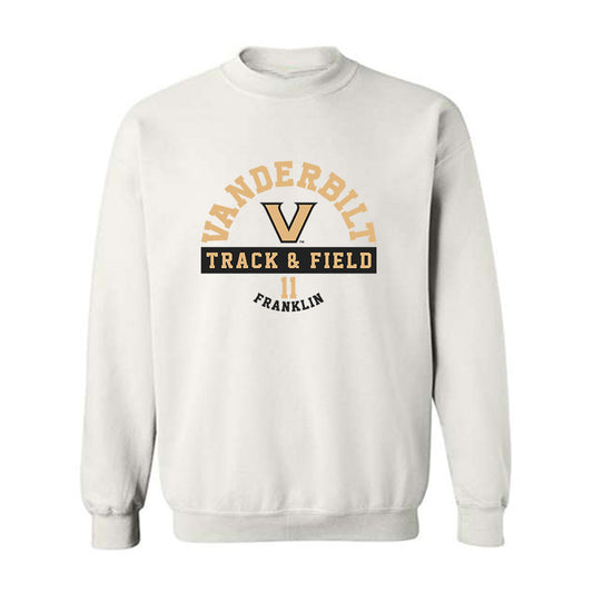 Vanderbilt - NCAA Women's Track & Field : Faith Franklin - Classic Fashion Shersey Crewneck Sweatshirt