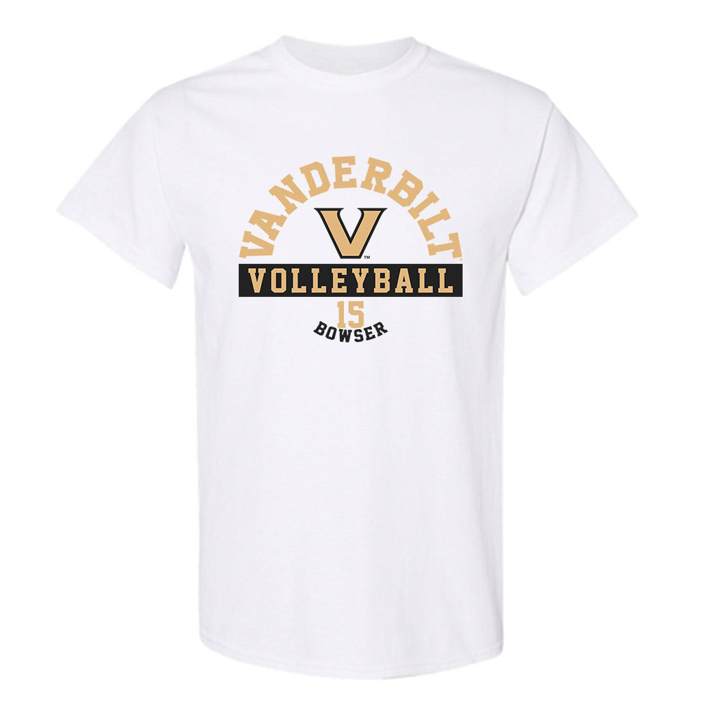 Vanderbilt - NCAA Women's Volleyball : maddy Bowser - Classic Fashion Shersey T-Shirt