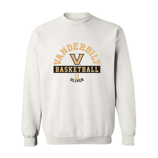 Vanderbilt - NCAA Women's Basketball : Jordyn Oliver - Classic Fashion Shersey Crewneck Sweatshirt