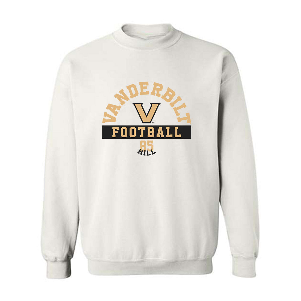 Vanderbilt - NCAA Football : Lebron Hill - Classic Fashion Shersey Crewneck Sweatshirt-0