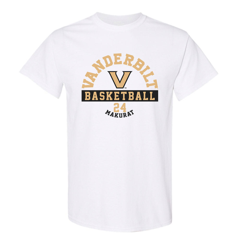 Vanderbilt - NCAA Women's Basketball : Agata Makurat - Classic Fashion Shersey T-Shirt-0