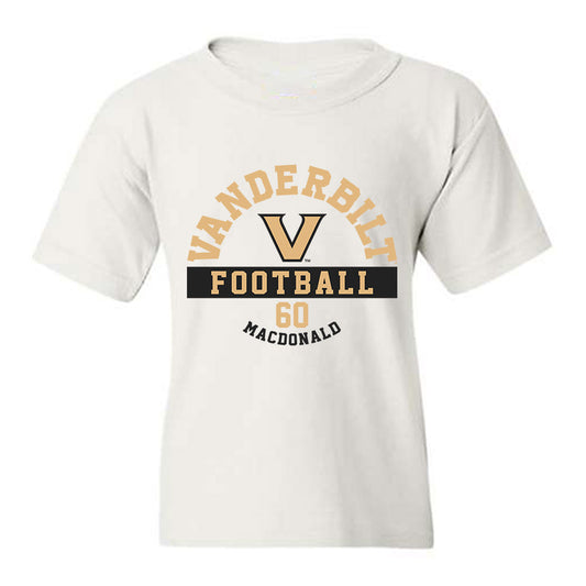 Vanderbilt - NCAA Football : Duncan MacDonald - Classic Fashion Shersey Youth T-Shirt-0
