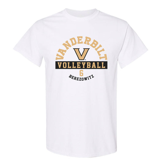 Vanderbilt - NCAA Women's Volleyball : Kati Berezowitz - Classic Fashion Shersey T-Shirt-0