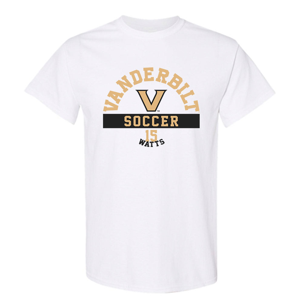 Vanderbilt - NCAA Women's Soccer : Sydney Watts - Classic Fashion Shersey T-Shirt-0