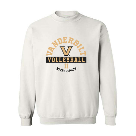 Vanderbilt - NCAA Women's Volleyball : Maya Witherspoon - Classic Fashion Shersey Crewneck Sweatshirt-0