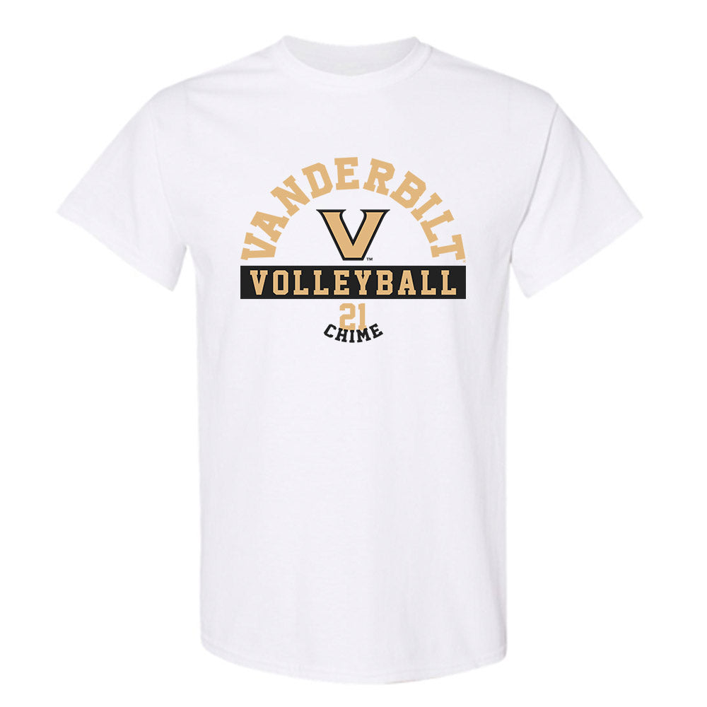 Vanderbilt - NCAA Women's Volleyball : Ariel Chime - Classic Fashion Shersey T-Shirt-0