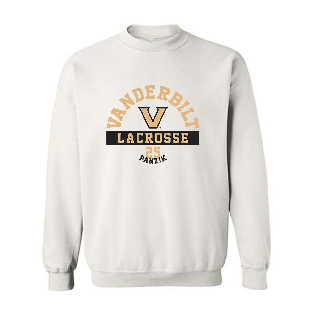  - NCAA Women's Lacrosse : Shea Panzik - Classic Fashion Shersey Crewneck Sweatshirt-0