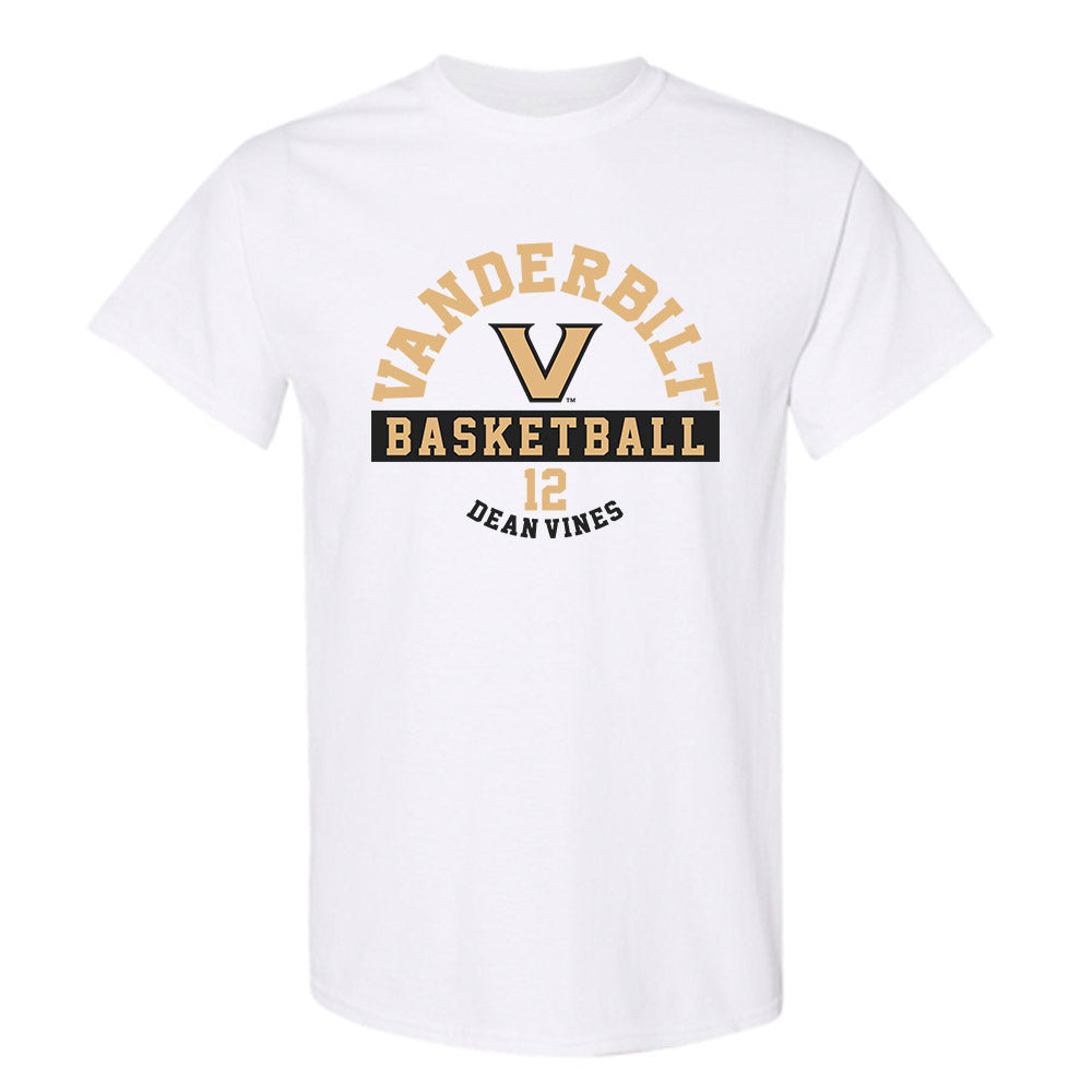 Vanderbilt - NCAA Men's Basketball : Jaylon Dean-Vines - Classic Fashion Shersey T-Shirt-0