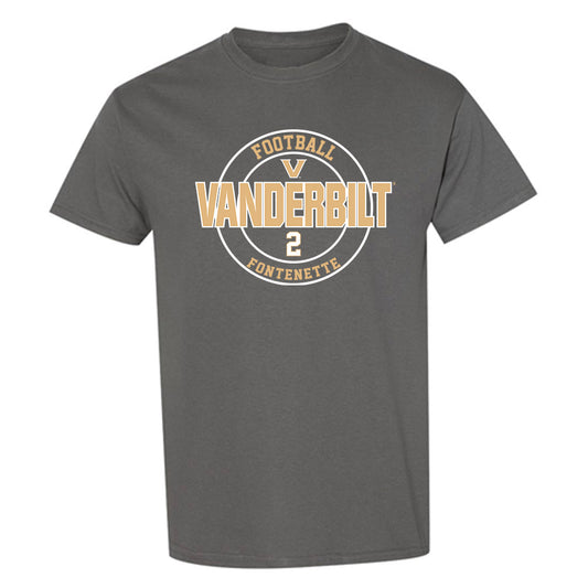 Vanderbilt - NCAA Football : Randon Fontenette - Classic Fashion Shersey T-Shirt