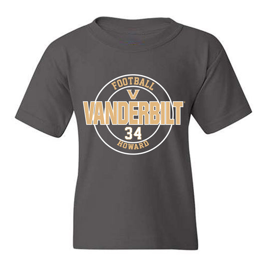 Vanderbilt - NCAA Football : Austin Howard - Classic Fashion Shersey Youth T-Shirt-0