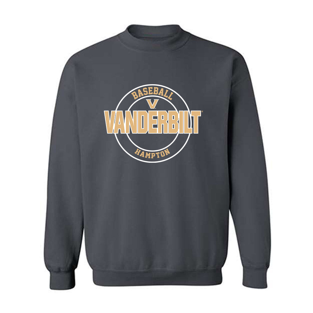 Vanderbilt - NCAA Baseball : Will Hampton - Classic Fashion Shersey Crewneck Sweatshirt-0