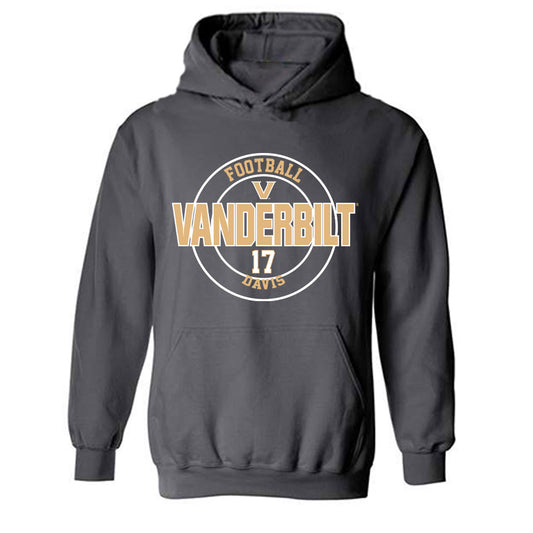 Vanderbilt - NCAA Football : Mark Davis - Classic Fashion Shersey Hooded Sweatshirt-0