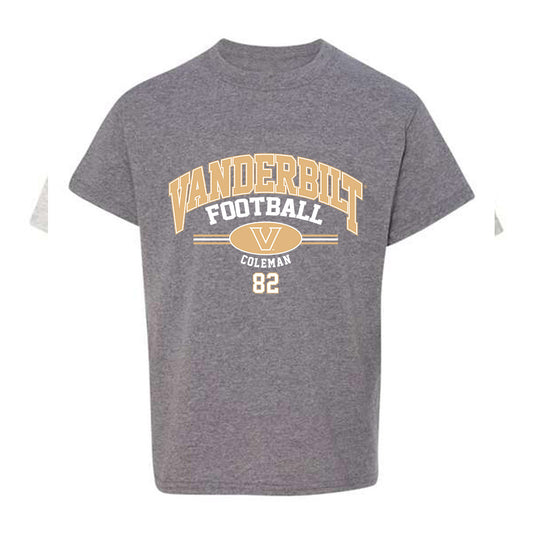 Vanderbilt - NCAA Football : Brycen Coleman - Classic Fashion Shersey Youth T-Shirt