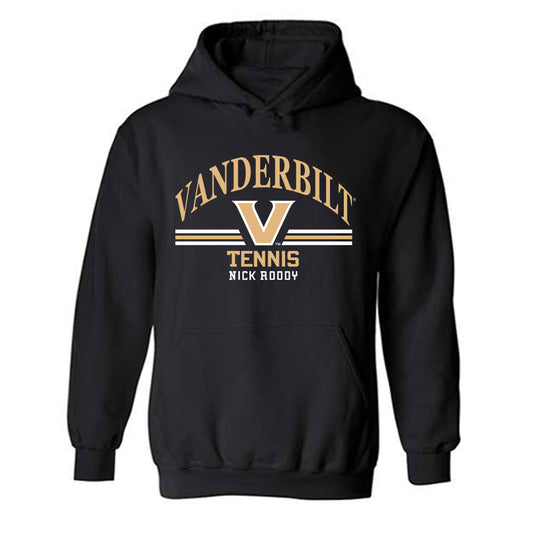 Vanderbilt - NCAA Men's Tennis : Nick Roddy - Classic Fashion Shersey Hooded Sweatshirt