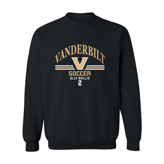 Vanderbilt - NCAA Women's Soccer : Ally Bollig - Classic Fashion Shersey Crewneck Sweatshirt