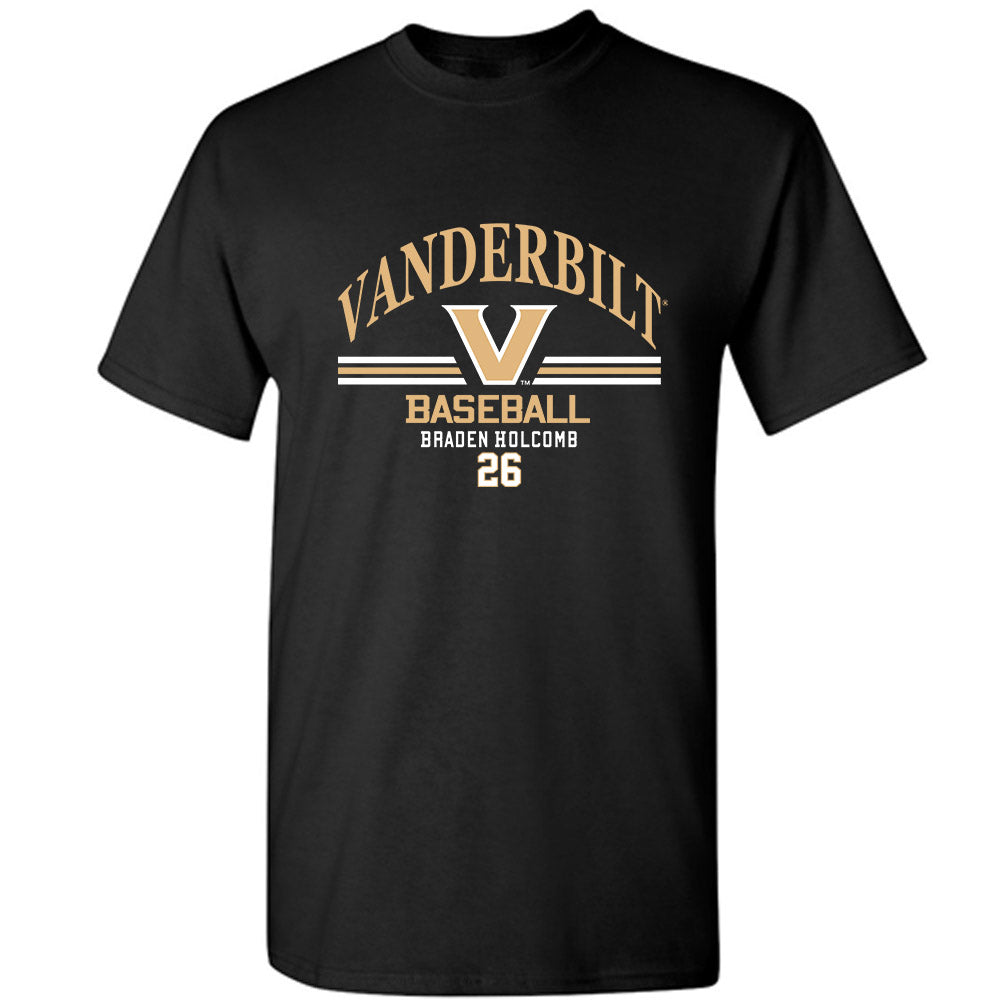 Vanderbilt - NCAA Baseball : Braden Holcomb - Classic Fashion Shersey T-Shirt