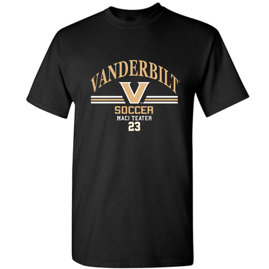 Vanderbilt - NCAA Women's Soccer : Maci Teater - Classic Fashion Shersey T-Shirt-0