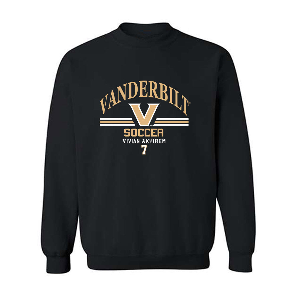 Vanderbilt - NCAA Women's Soccer : Vivian Akyirem - Classic Fashion Shersey Crewneck Sweatshirt-0
