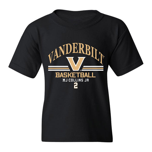 Vanderbilt - NCAA Men's Basketball : Mj Collins jr - Classic Fashion Shersey Youth T-Shirt