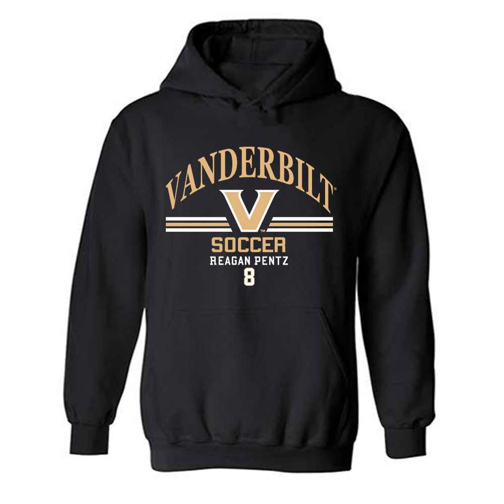 Vanderbilt - NCAA Women's Soccer : Reagan Pentz - Classic Fashion Shersey Hooded Sweatshirt-0