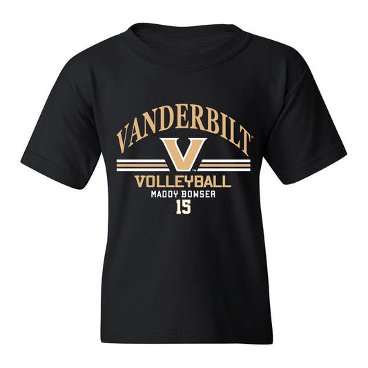 Vanderbilt - NCAA Women's Volleyball : maddy Bowser - Classic Fashion Shersey Youth T-Shirt