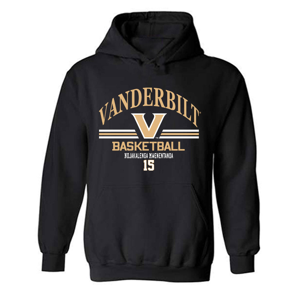 Vanderbilt - NCAA Women's Basketball : Ndjakalenga Mwenentanda - Classic Fashion Shersey Hooded Sweatshirt-0