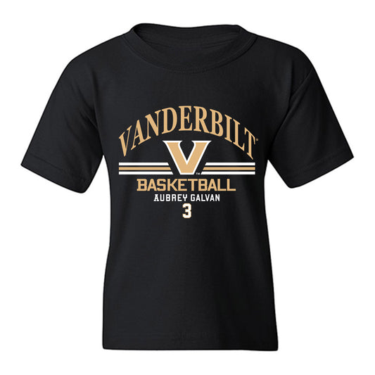 Vanderbilt - NCAA Women's Basketball : Aubrey Galvan - Classic Fashion Shersey Youth T-Shirt-0