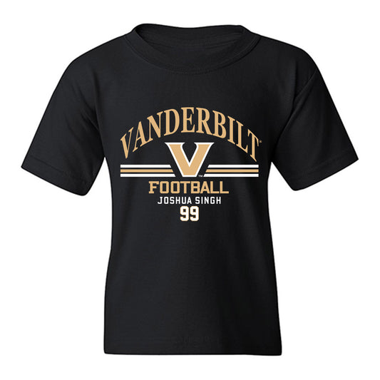 Vanderbilt - NCAA Football : Joshua Singh - Classic Fashion Shersey Youth T-Shirt-0